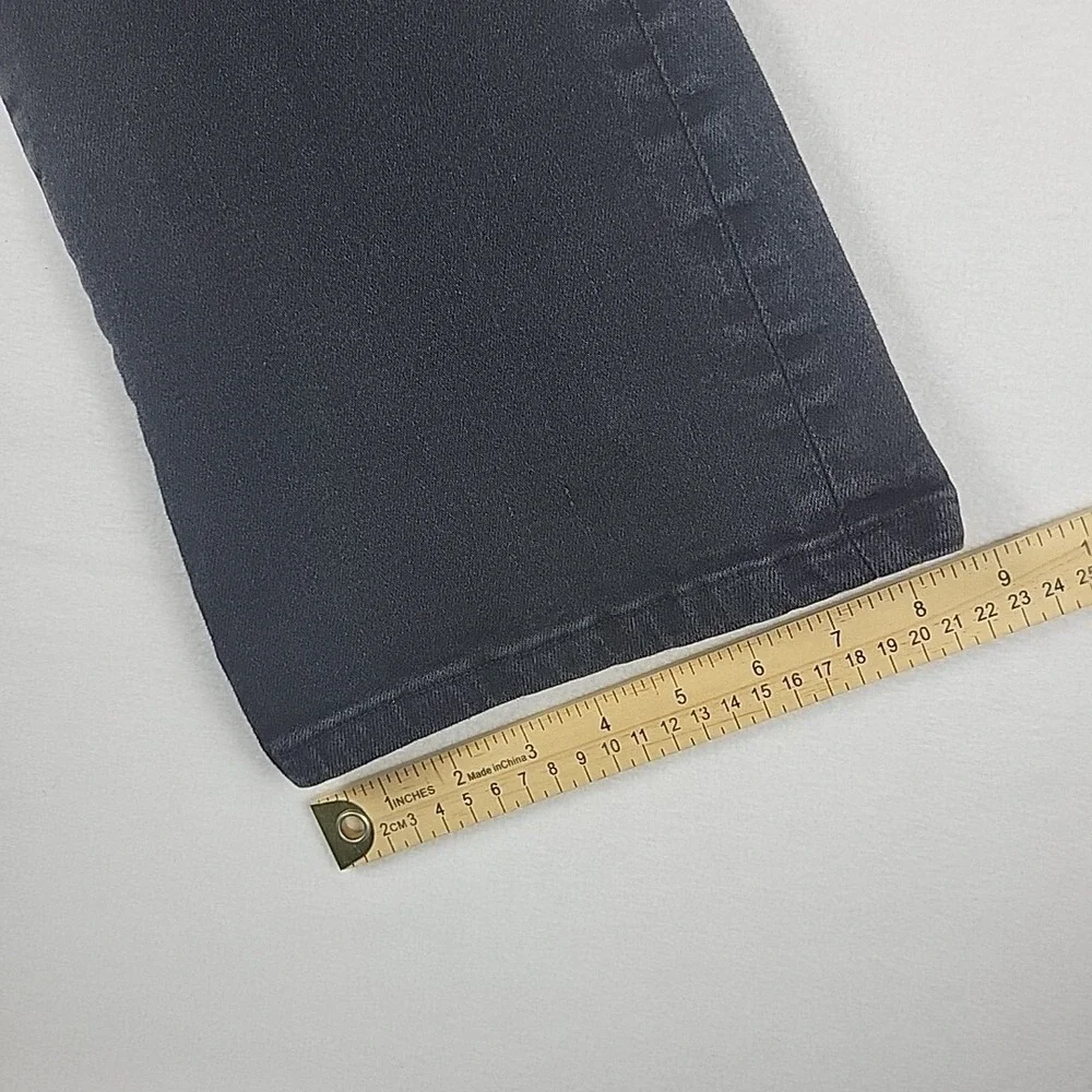 Pilcro Anthropologie Flare Jeans Women's‎ 31x27 Black Stretch Pockets